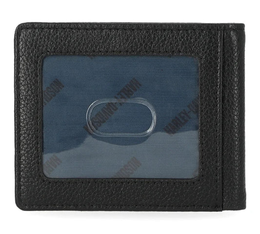 Harley-Davidson Leather Wallet - Classic Eagle Pebble Leather