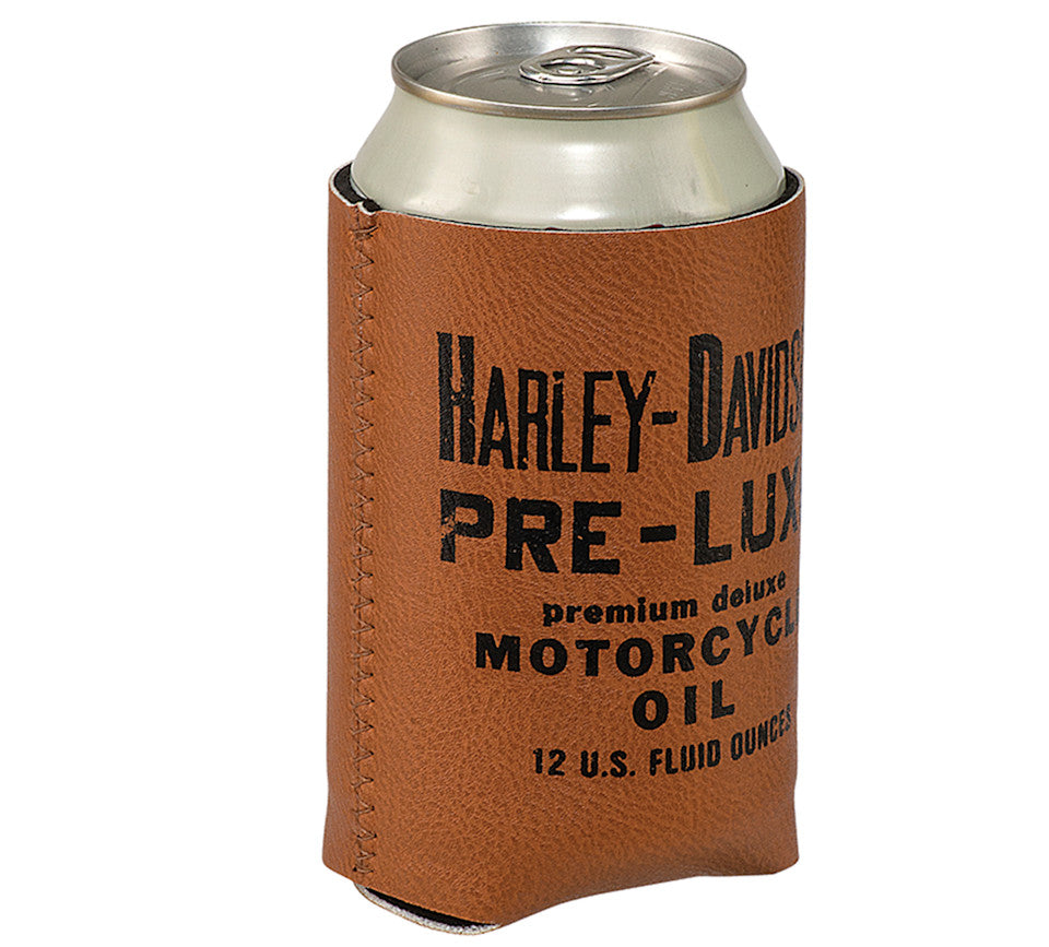 Harley-Davidson Pre-Luxe Leatherette Can Cooler