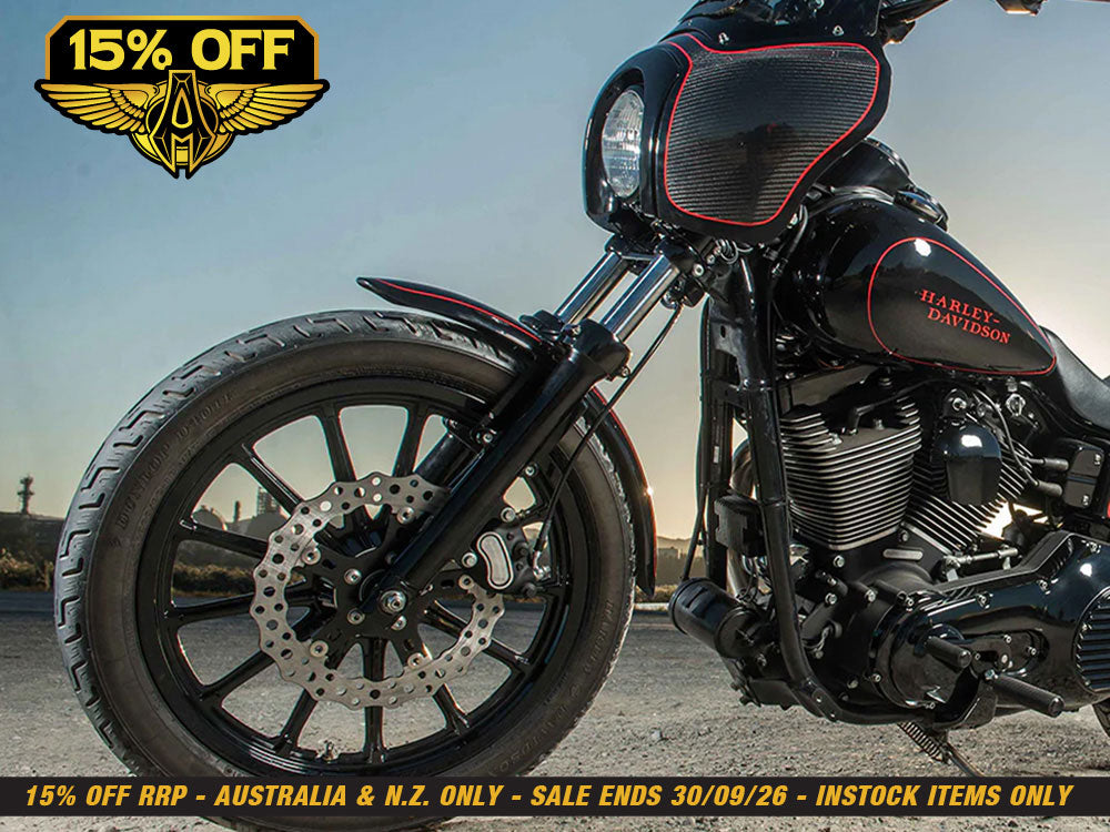 11.8in. Front Jagged Disc Rotor. Fits Dyna 2006-2017, Softail 2015up, Sportster 2014-2021 & Some Touring 2008up.