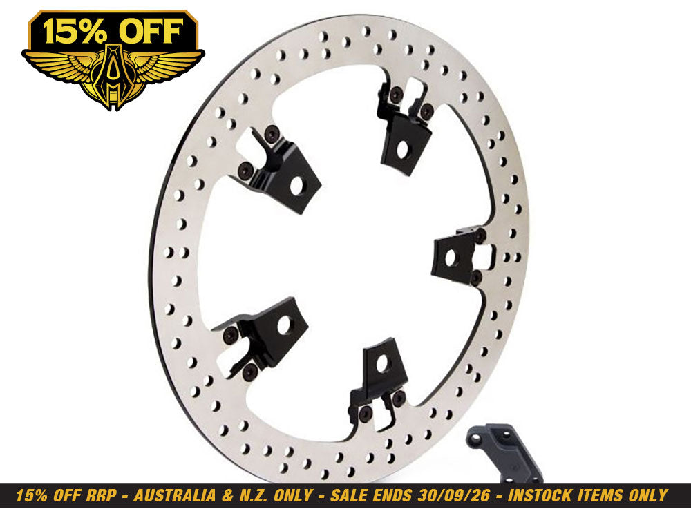 14in. Right Hand Front Big Brake Disc Rotor. Fits Touring 2014-2023.