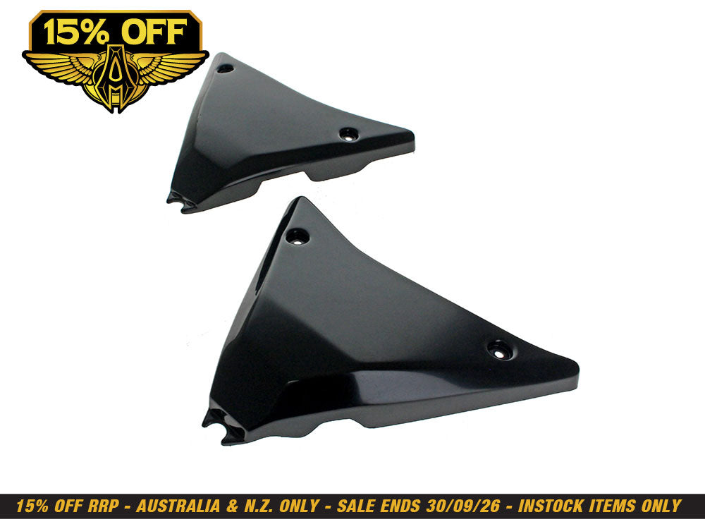 Side Covers - Plain. Fits FXR 1982-1994