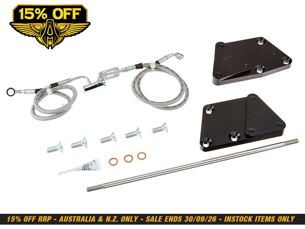 3in. Forward Control Extension Kit. Fits Softail 2007-2010.