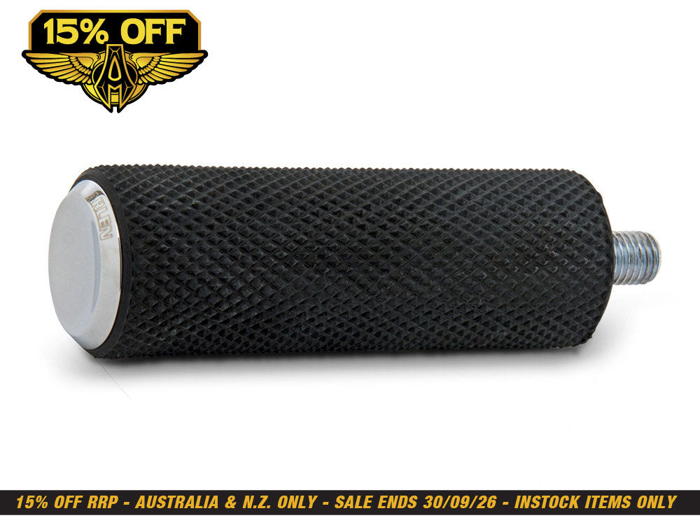 Knurled Fusion Shiftpeg - Chrome.