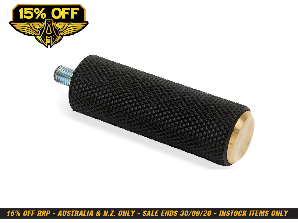 Knurled Fusion Shiftpeg - Brass