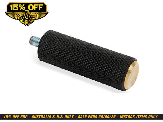 Knurled Fusion Shiftpeg - Brass