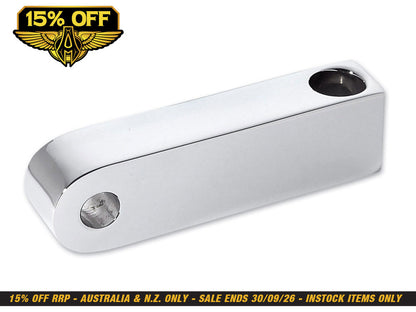 2-3/4in. Extended Headlight Mount Block - Chrome.