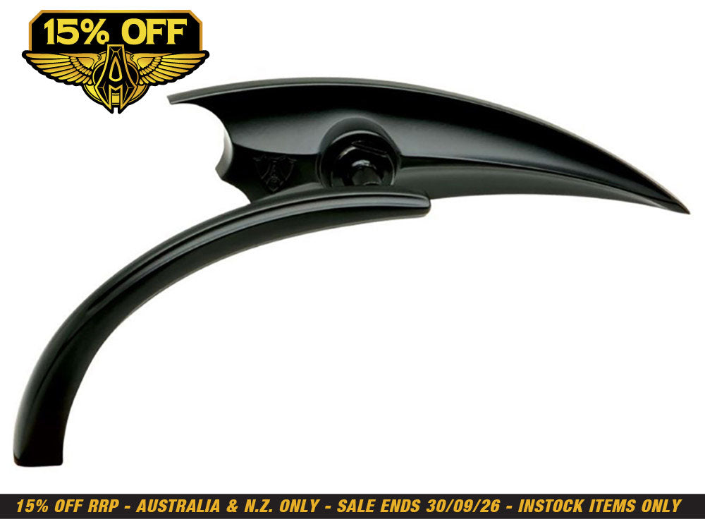 Scoop Micro Mirror - Black. Fits Left.