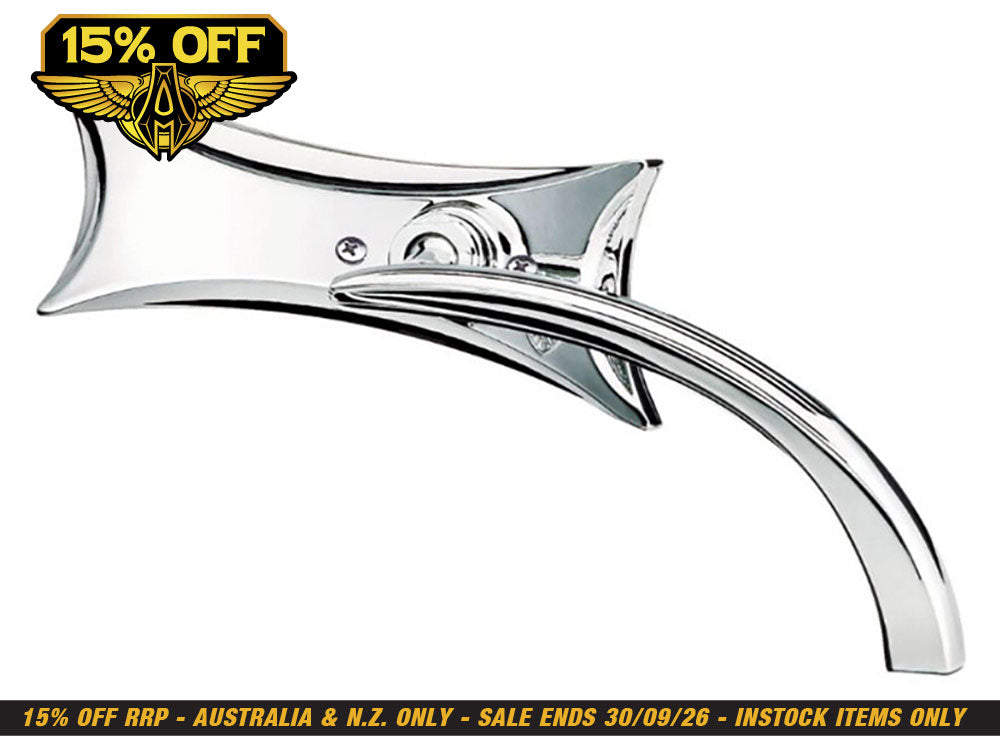 Four Point Mirror - Chrome. Fits Right.