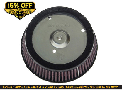 Air Filter Element. Fits Touring 2008-2013 & 2014up with Arlen Ness Cover.