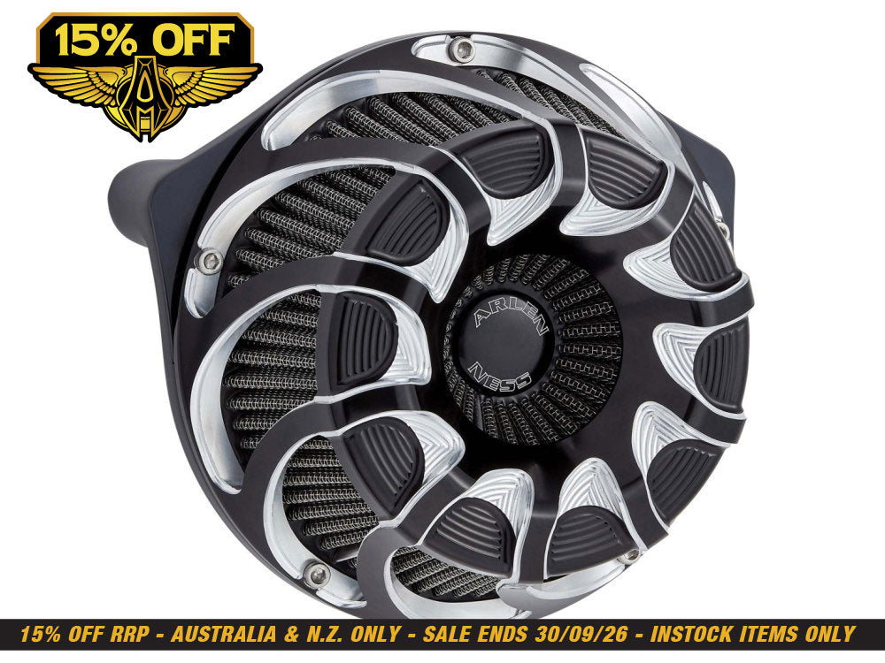 Drift Air Cleaner Kit - Contrast Cut. Fits Touring 2017-2024 & Softail 2018-2024