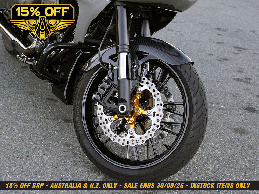 Pro Sport Front Fender - Carbon Fibre. Fits Most Touring 2014-2023 with 19in. Front Wheel.