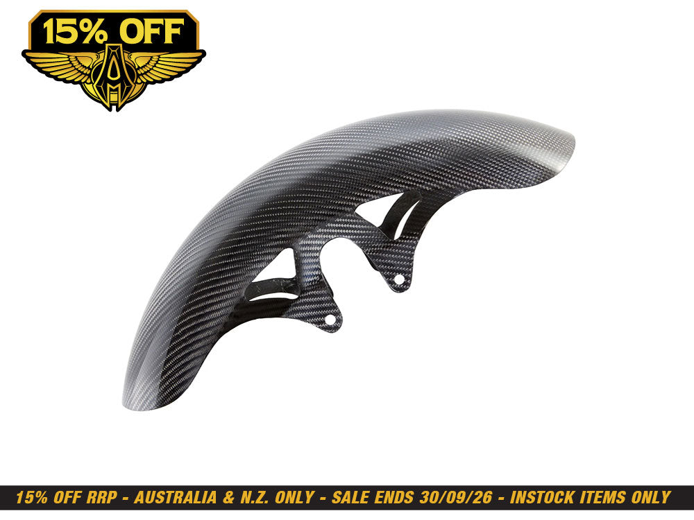 Pro Sport Front Fender - Carbon Fibre. Fits Most Touring 2014-2023 with 19in. Front Wheel.