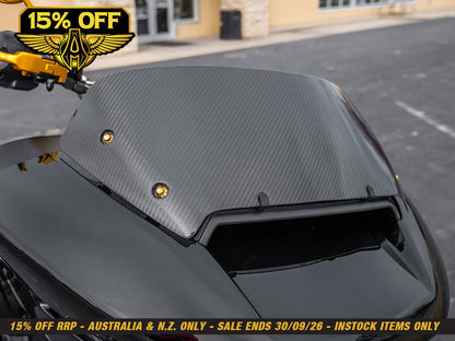 Carbon Windshield. Fits CVO Road Glide 2023up & Road Glide 2024up