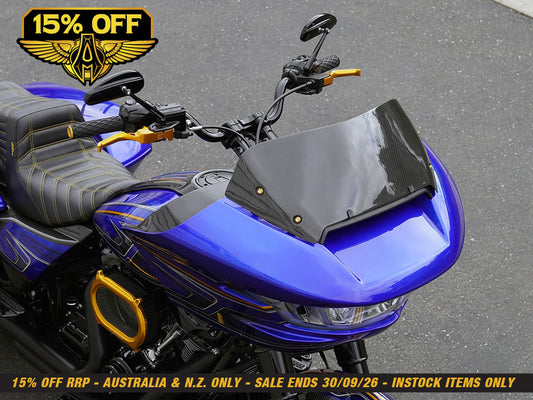 Carbon Windshield. Fits CVO Road Glide 2023up & Road Glide 2024up