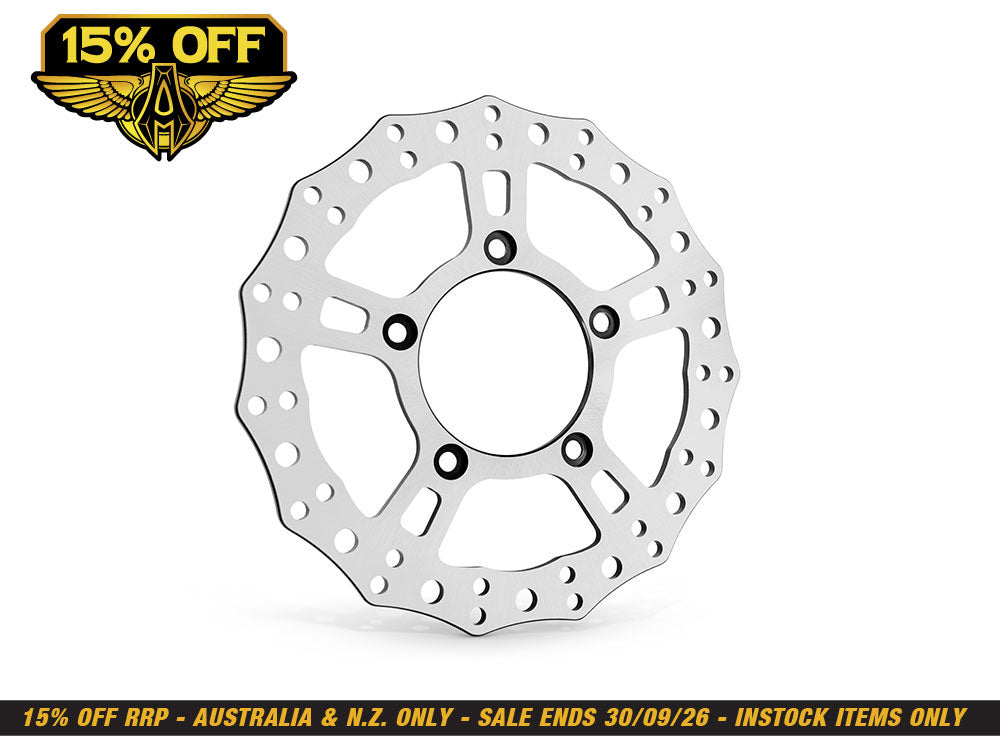11.8in. Rear Jagged Disc Rotor. Fits V-Rod 2006-2017