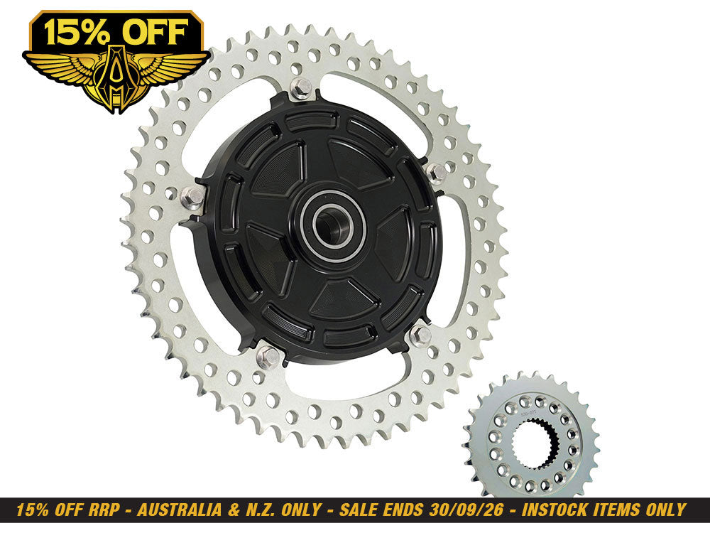 Cush Drive Chain Sprocket Kit with 57 Teeth Sprocket. Fits Touring 2009up.