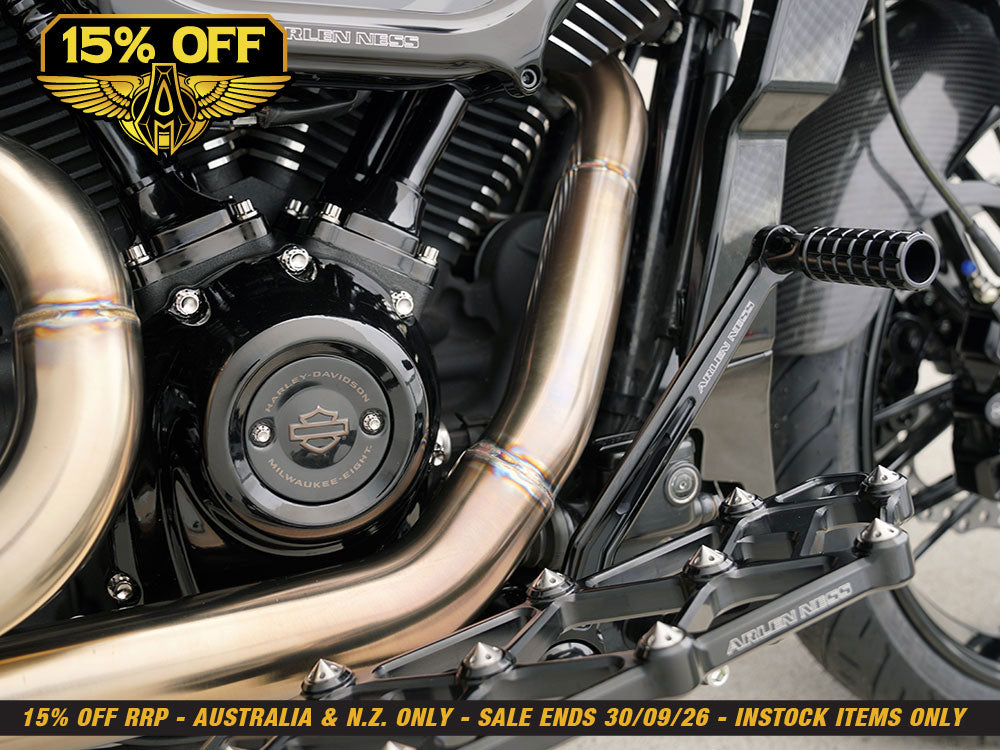 Titanium 12-Point Cam Cover Bolt Kit - Polished. Fits Most Touring 2017-2024 & Softail 2018-2024