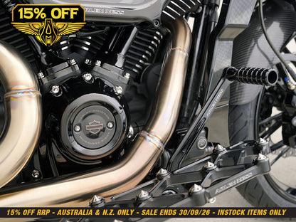 Titanium 12-Point Cam Cover Bolt Kit - Polished. Fits Most Touring 2017-2024 & Softail 2018-2024