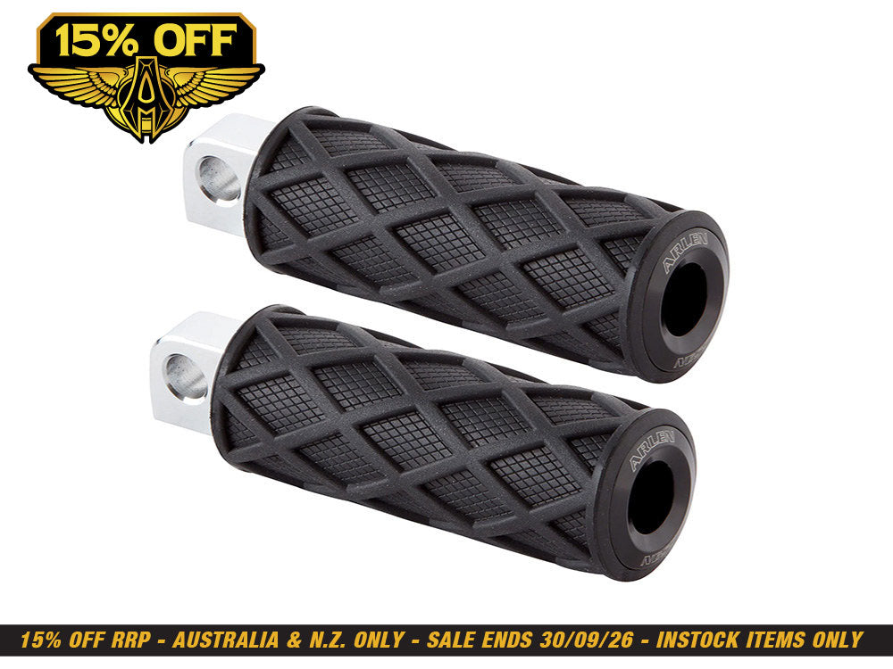 Diamond Footpegs - Black