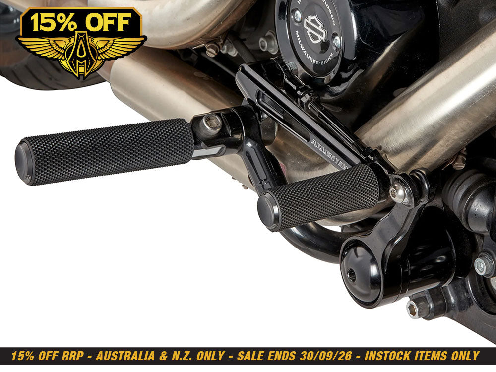 Mid Controls - Black. Fits Touring 2014-2023