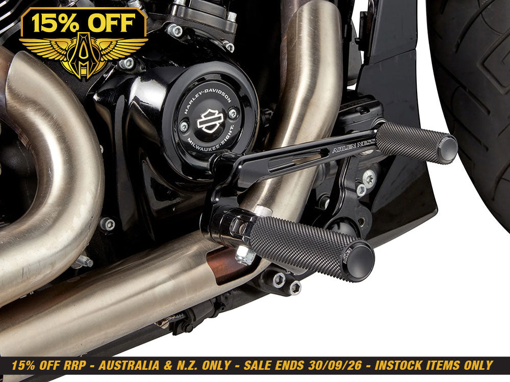 Mid Controls - Black. Fits Touring 2014-2023