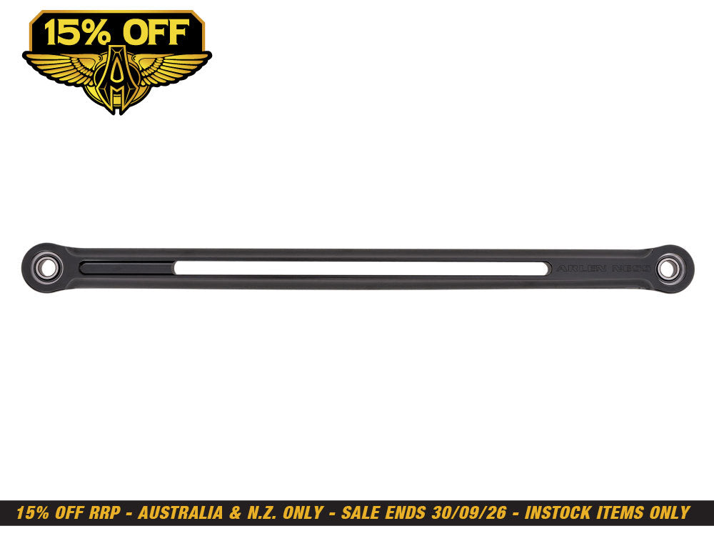 SpeedLiner Shift Linkage Rod - Black. Fits Softail 1986up, Touring 1980up & Dyna Wide Glide 1993-2003