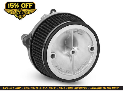 Stage 1 Big Sucker Air Cleaner Kit - Black. Fits CVO Touring 2023up, Street Glide & Road Glide 2024up, Touring 2025up & Softail 2025up