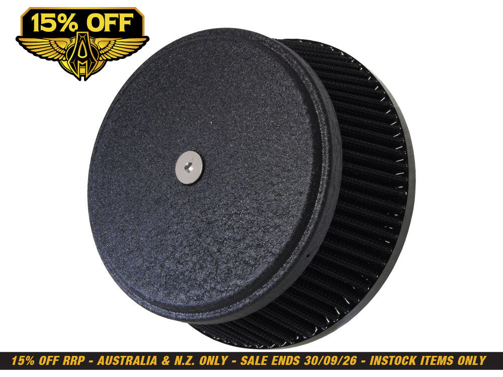 High Flow Air Cleaner Kit - Black. Fits Indian Touring & Cruiser 2014up with 111ci or 116ci Thunderstroke Engines
