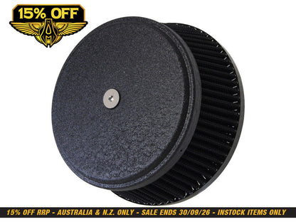 High Flow Air Cleaner Kit - Black. Fits Indian Touring & Cruiser 2014up with 111ci or 116ci Thunderstroke Engines