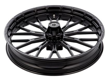 21in. x 3.5in. & 18in. x 5.5in. Y-Spoke Complete Wheel Set - Black. Fits Low Rider S 2020up & Low Rider ST 2022up