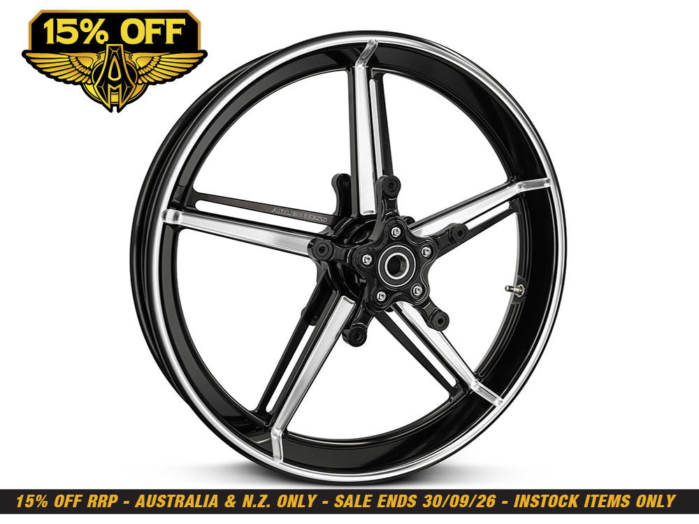21in. x 3.5in. Factory 24 Replica Wheel - Gloss Black. Fits Touring 2024up