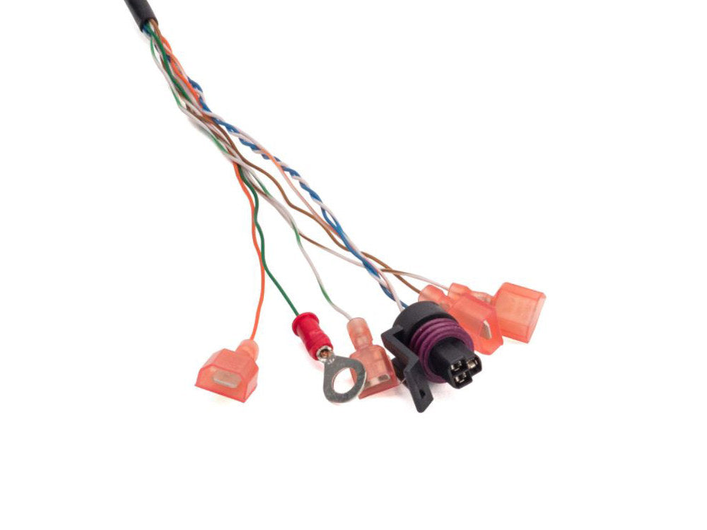 Handlebar Control Switch with LED Gauge - Chrome. Fits Bikes with Air Suspension.