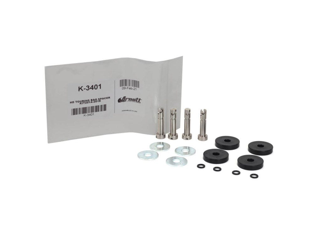 Saddlebag Spacer Kit for Arnott Air Suspension. Fits Touring 2014up.