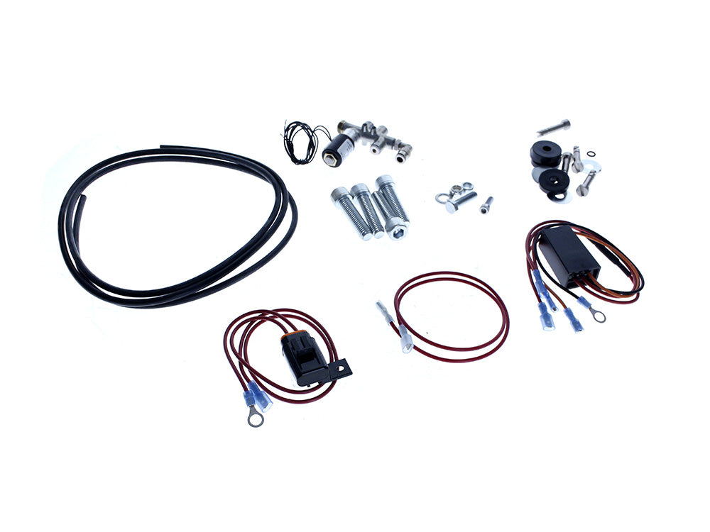 Adjustable Rear Air Shock Absorbers - Black. Fits Touring 2009up.