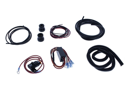 Adjustable Rear Air Shock Absorbers - Black. Fits Touring 2009up.