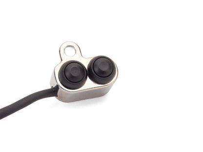 Adjustable Rear Air Shock Absorbers - Chrome. Fits Touring 2009up.