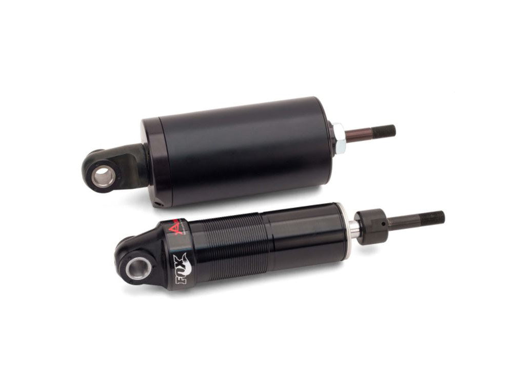 Rear Air Shock Absorbers - Black. Fits Softail 2001-2017.