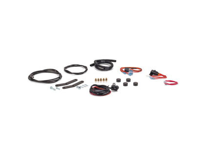 Rear Air Shock Absorbers - Black. Fits Softail 2001-2017.