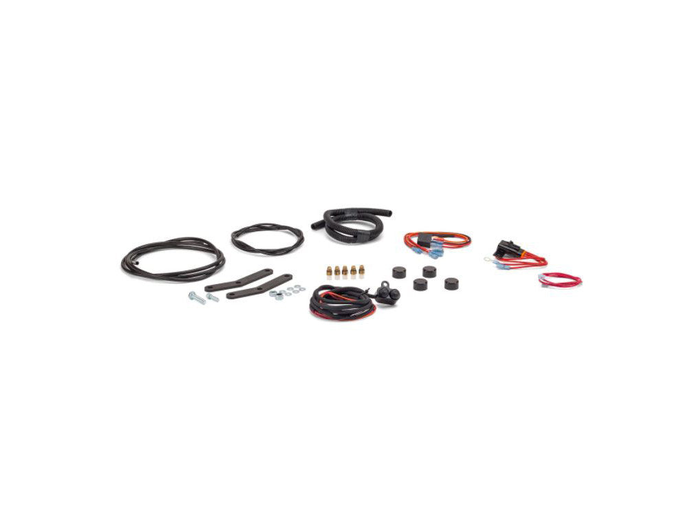 Rear Air Shock Absorbers - Black. Fits Honda Goldwing inc F6B 2001-2017.