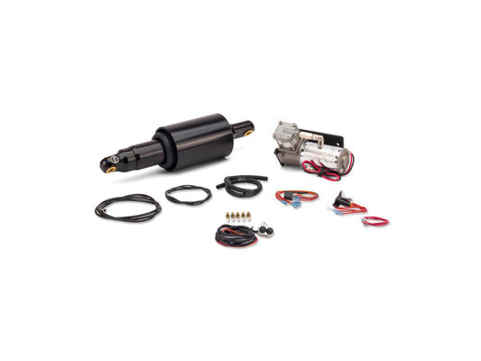 Rear Air Shock Absorbers - Black. Fits Indian Touring Models 2014up.