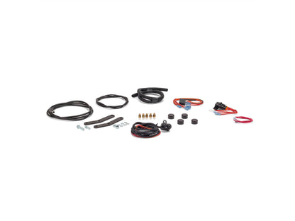Rear Air Shock Absorbers - Black. Fits Dyna 1991-2007.