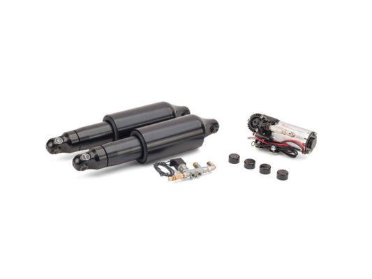 Rear Air Shock Absorbers - Black. Fits V-Rod 2007-2017.