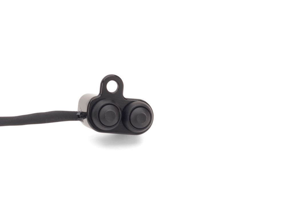 Rear Air Shock Absorbers - Black. Fits Softail 2018up.
