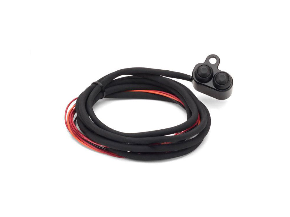 Rear Air Shock Absorbers - Black. Fits Softail 2018up.