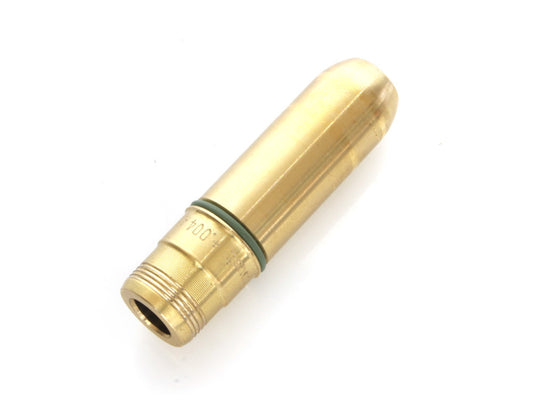 Oversize H/Duty Exhaust Valve Guide. Fits Big Twin 1984-2004 & Sportster 1986-2003. +.004in. Outside Diameter.