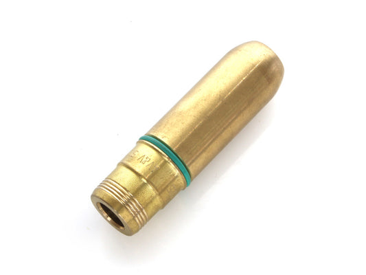 Oversize H/Duty Exhaust Valve Guide. Fits Big Twin 1984-2004 & Sportster 1986-2003. +.025in. Outside Diameter.