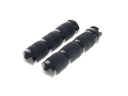 Air Cushion Handgrips - Black. Fits Indian Scout 2015-2024