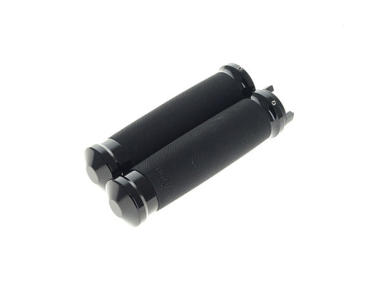 Custom Contour Handgrips - Black. Fits Indian Scout 2015-2024