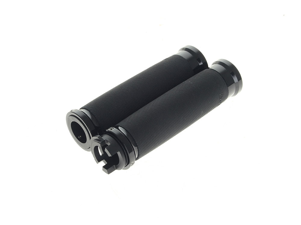 Custom Contour Handgrips - Black. Fits Indian Scout 2015-2024