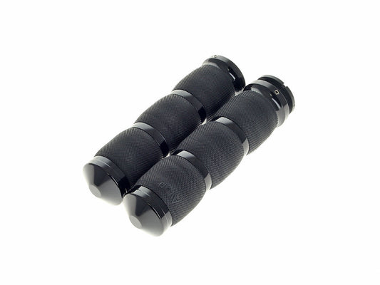 Air Cushion Handgrips - Black. Fits Indian Touring Bikes 2018up